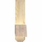 Ekena Millwork Eugene Rough Sawn Timber Gable Bracket, Douglas Fir, 84"W x 14"H x 4"D x 4"F, 4/12 Pitch GBW084X14X0404EUG00RDF - alternate 2